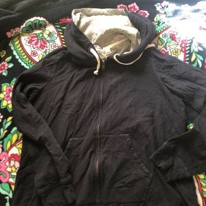J. Crew zip hoodie